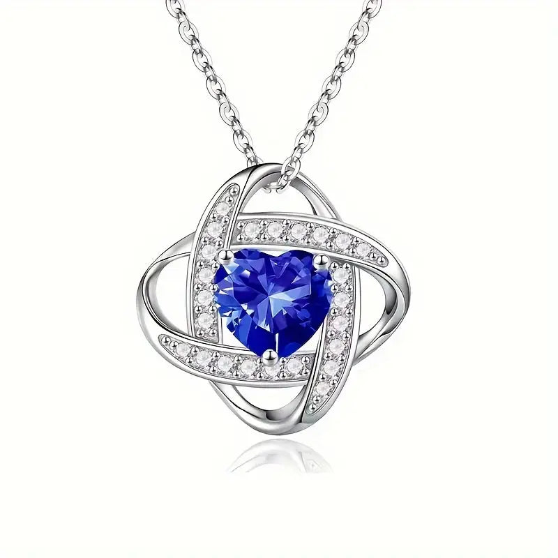 Celeste Radiance Necklace | White Gold