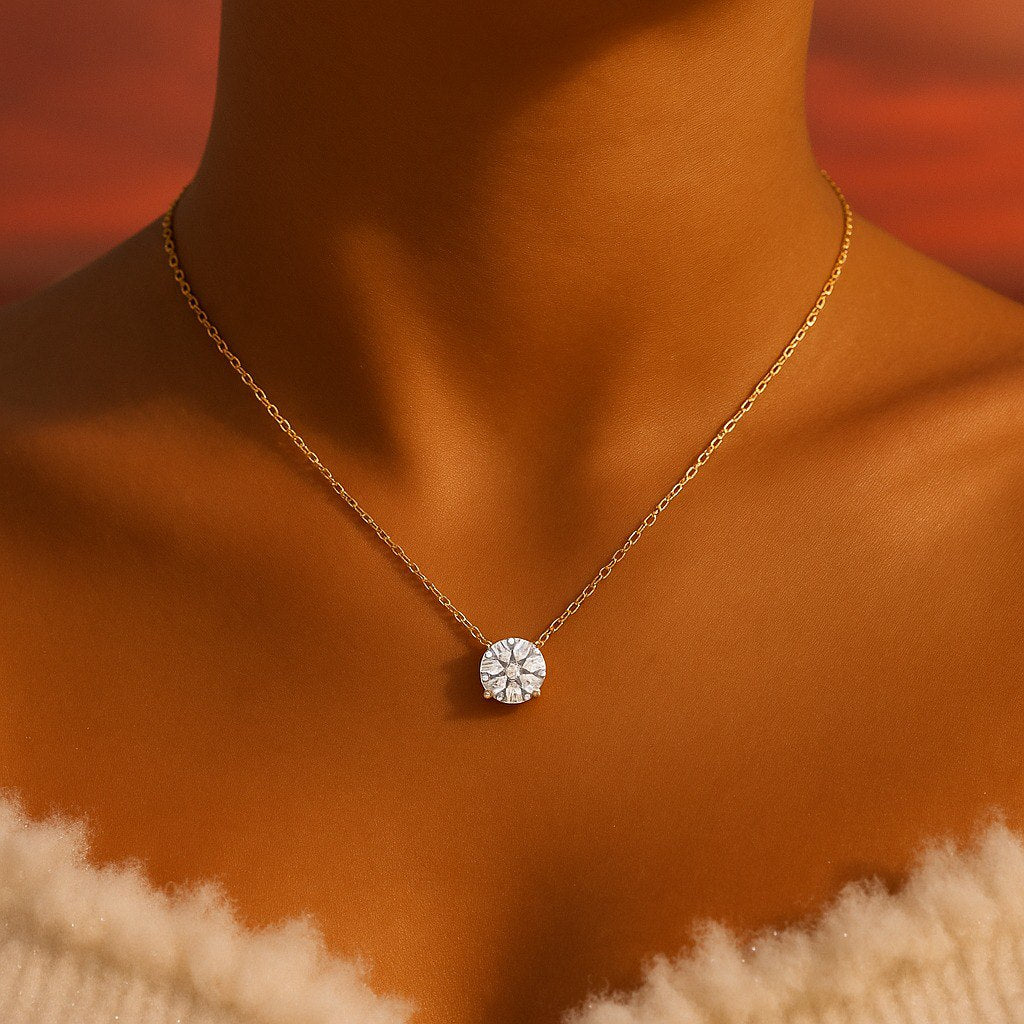 Celestia | Pendant Featuring a Delicate Sparkle