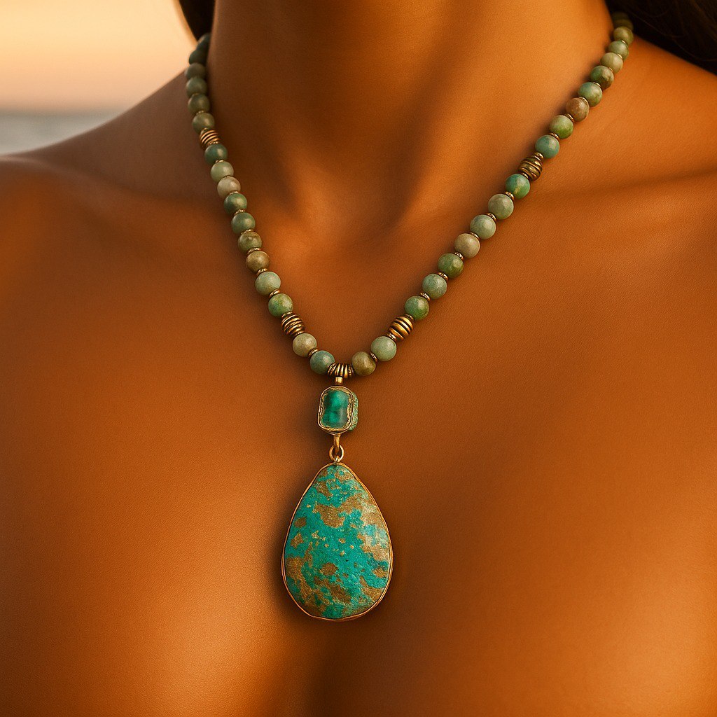 Marina | Ocean's Emblem in Gemstone