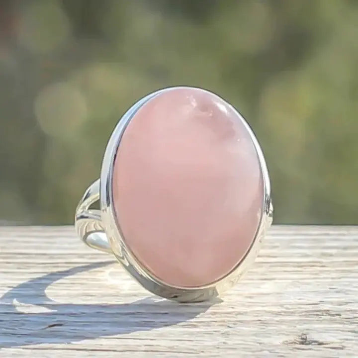 Retro Amethyst Band in Sterling Silver