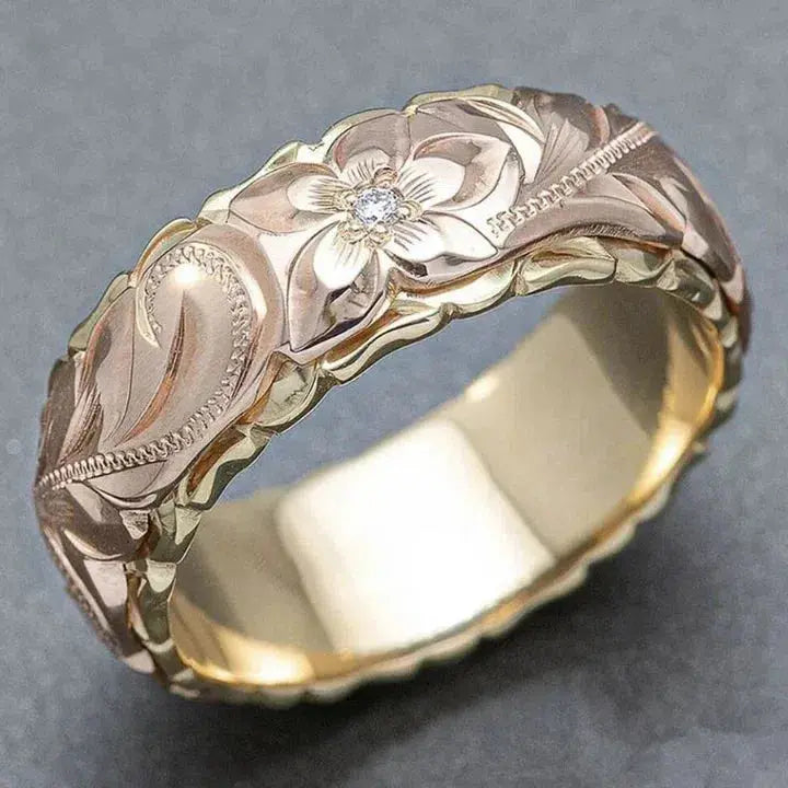 Classic Bloom Blossom Gold Band