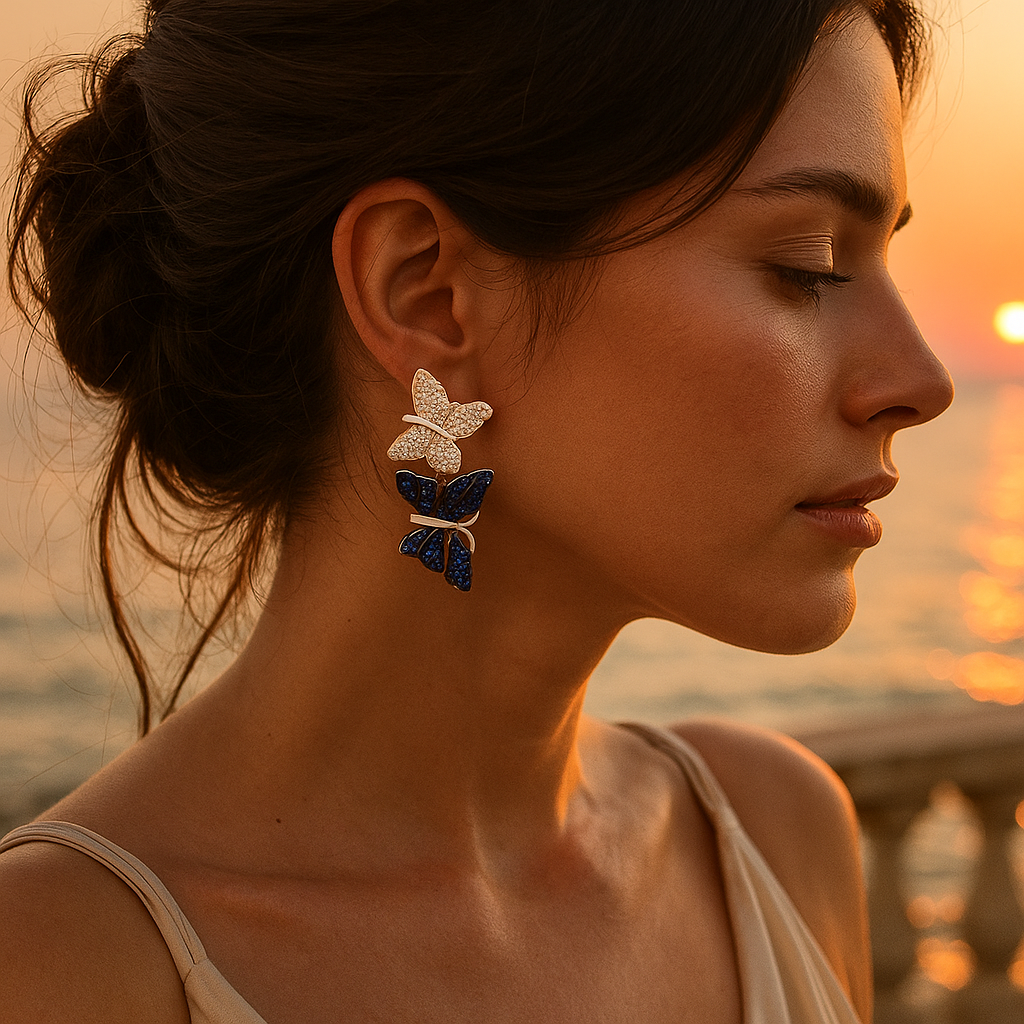 Isabella | Butterfly Earrings