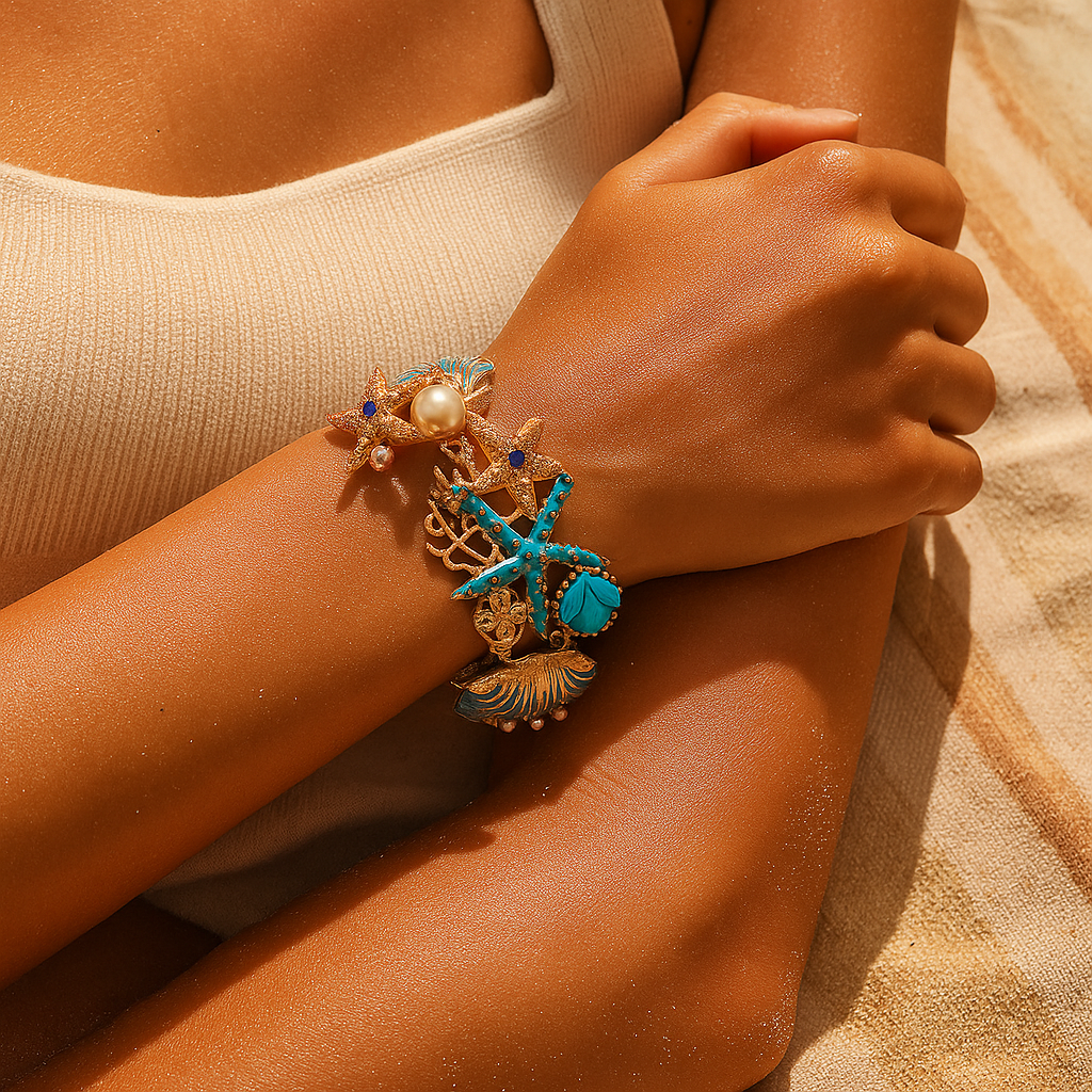Celestine | Ocean Pearl Bracelet