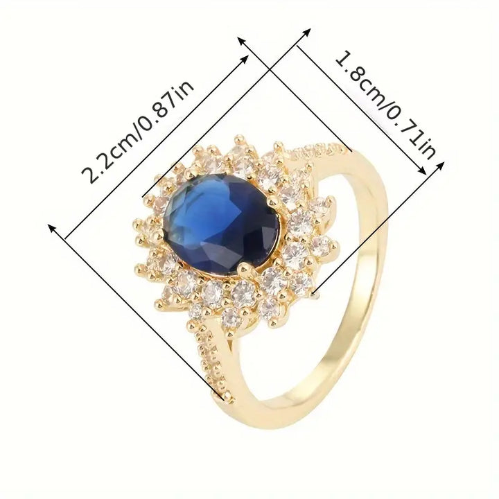 Zarielle Luminara Ring | Gold