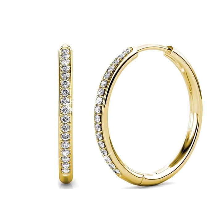 Vivienne Twirl Earrings | Gold