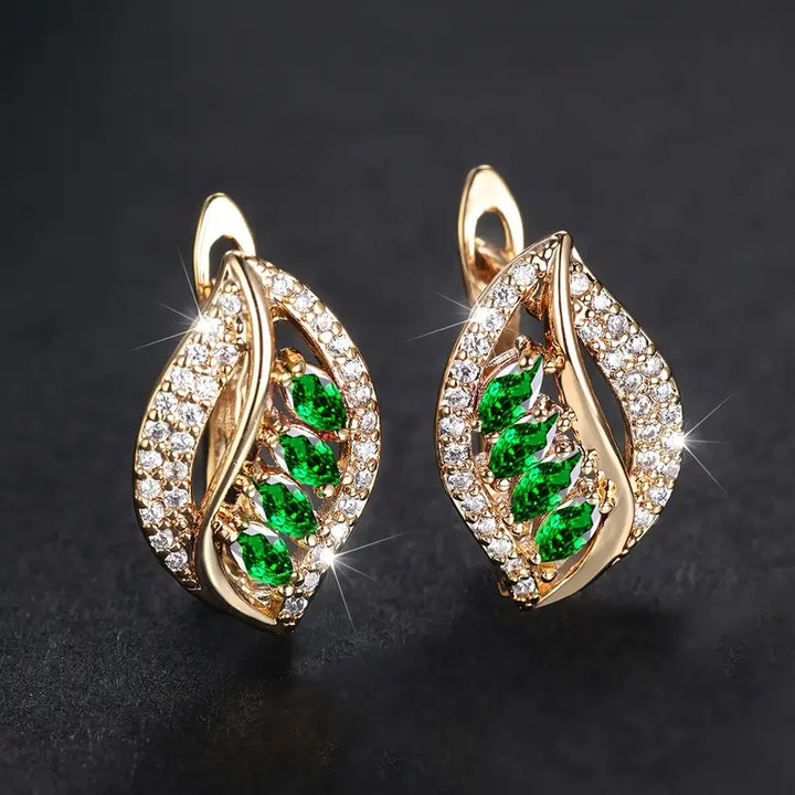 Celeste Aurora Earrings | Rose Gold