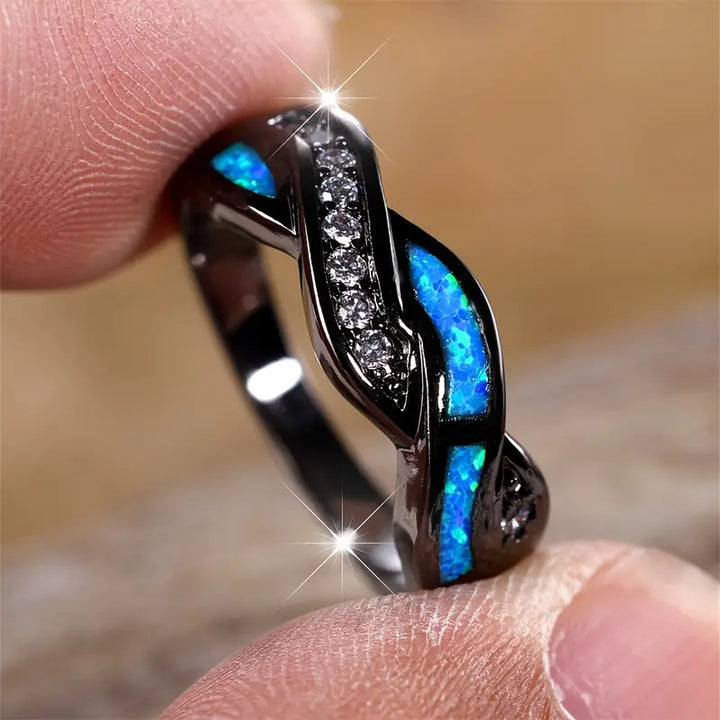 Celestia Aurelle Ring | White Gold