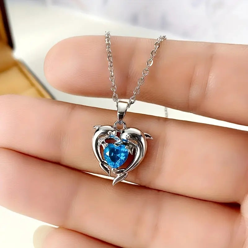Starlight Duo Necklace | White Gold