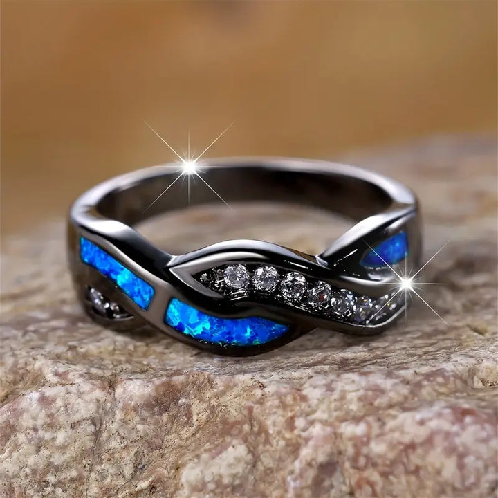 Celestia Aurelle Ring | White Gold