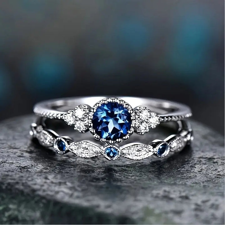 Seraphina Liora Ring Set | Gold
