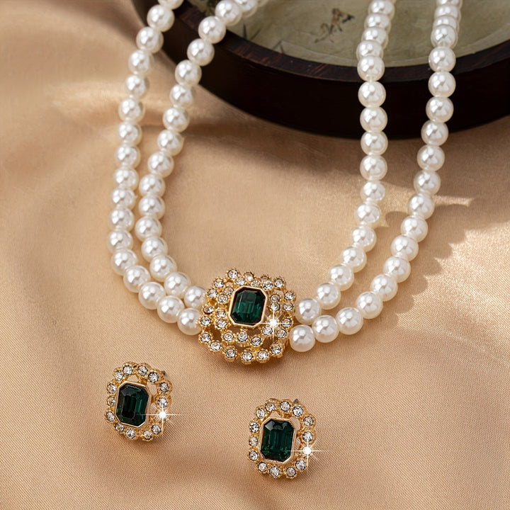 Isla Marquette Jewelry Set | Gold