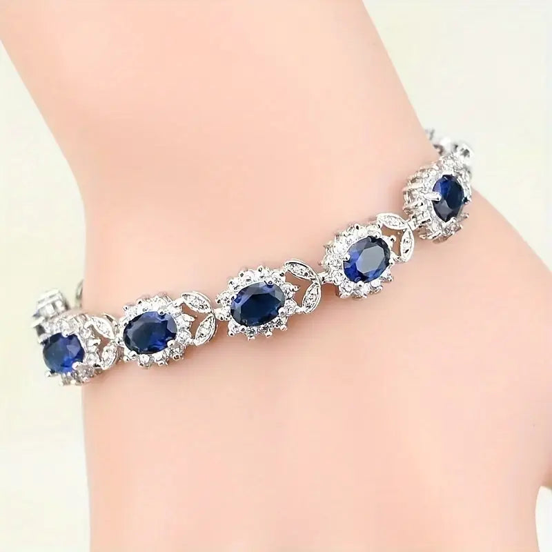 Aurelia Skyshimmer Bracelet | White Gold