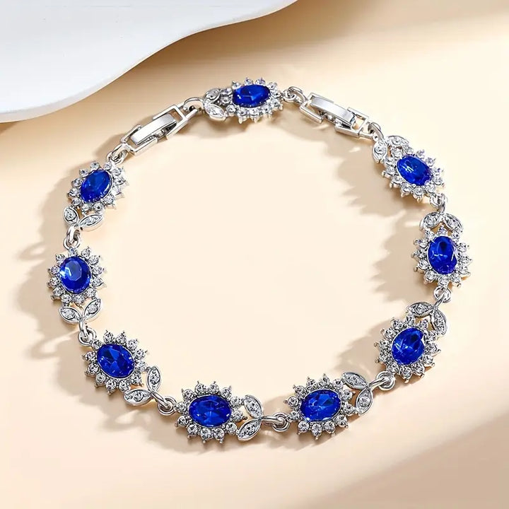 Aurelia Skyshimmer Bracelet | White Gold
