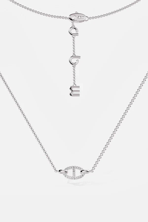 Ocean Breeze Necklace | White Gold