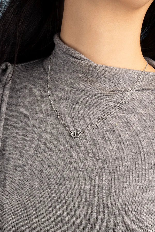 Ocean Breeze Necklace | White Gold