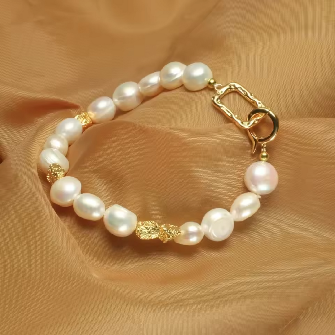 Natural Irregular Pearl Bracelet
