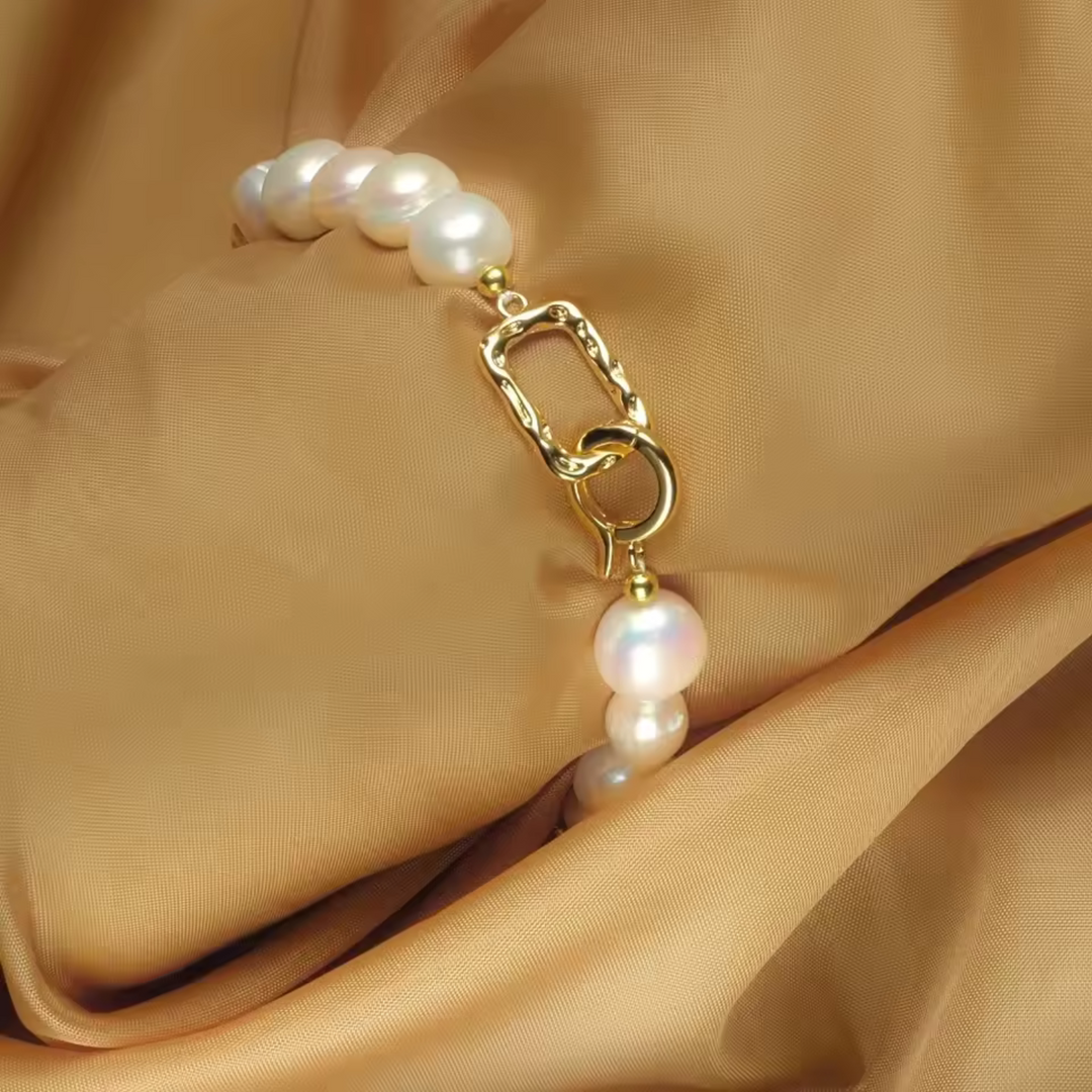Natural Irregular Pearl Bracelet