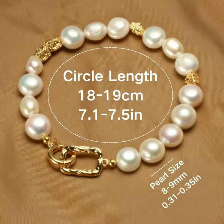 Natural Irregular Pearl Bracelet