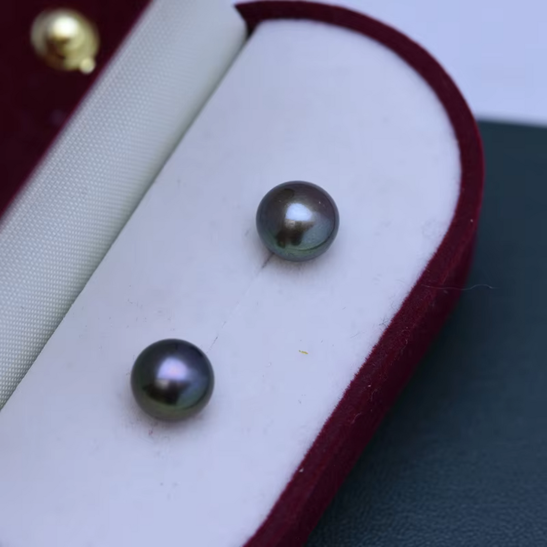 Classic White Pearl Stud Earrings