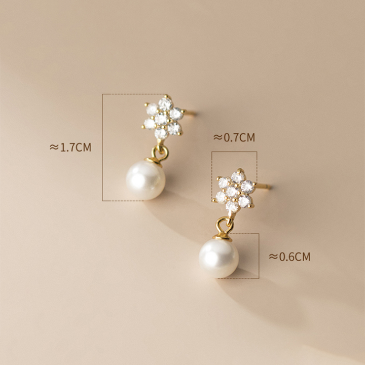 Blossom Gemstone Stud Earrings