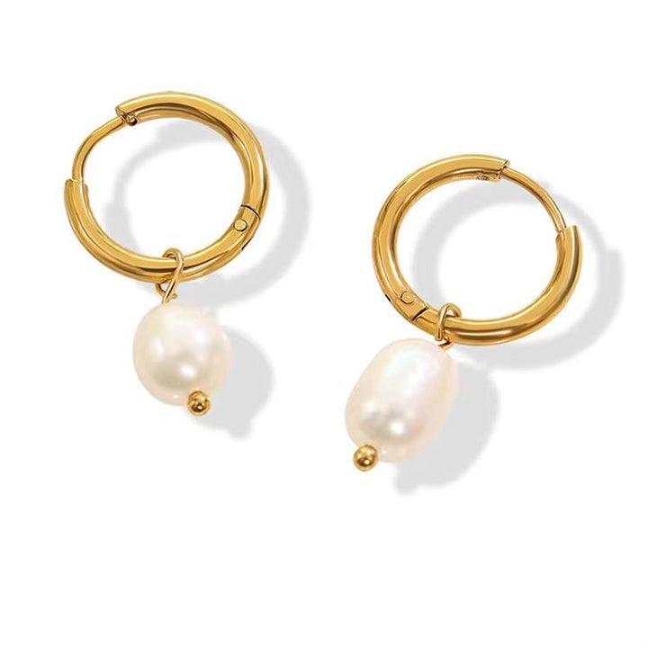 Renaissance Pearl Dangle Earrings