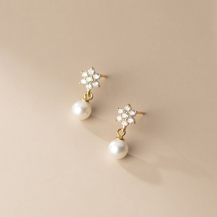 Blossom Gemstone Stud Earrings