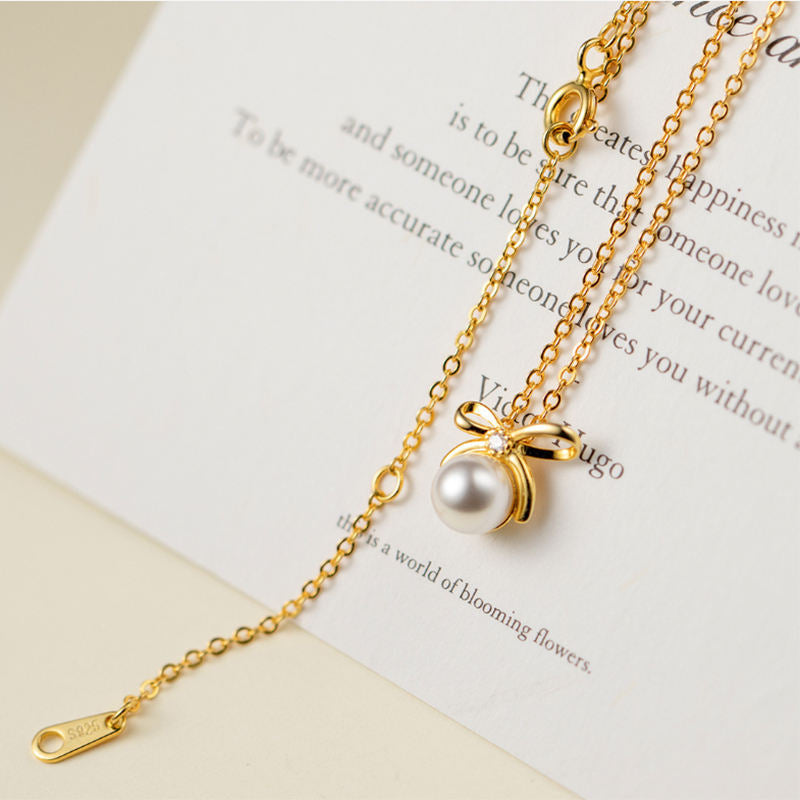 Floral Gemstone Pendant Necklace