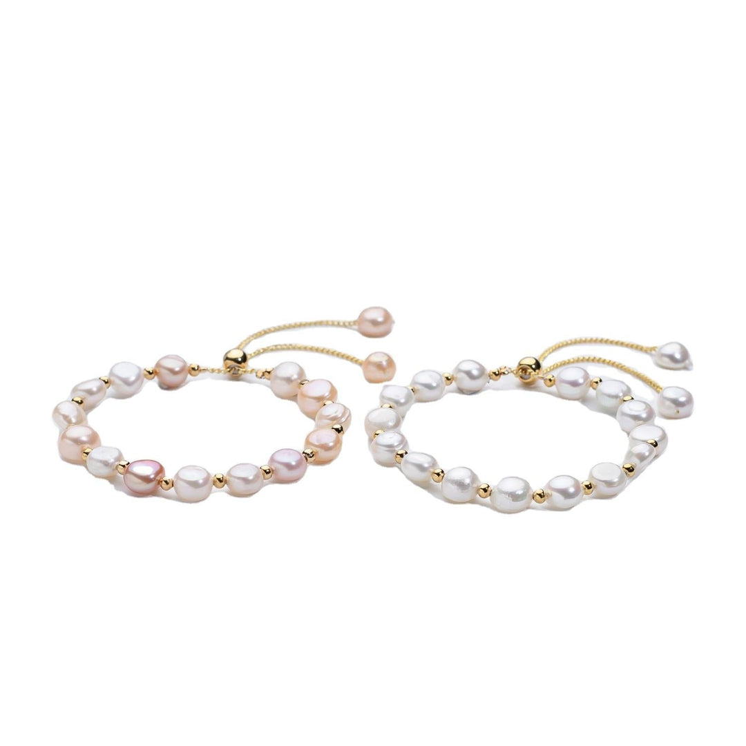 Elegant River Pearl Bracelet