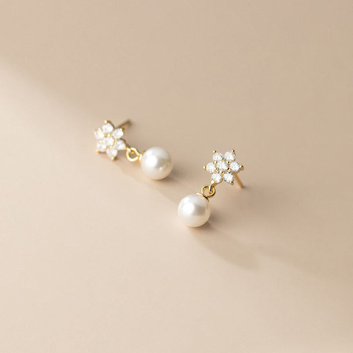 Blossom Gemstone Stud Earrings