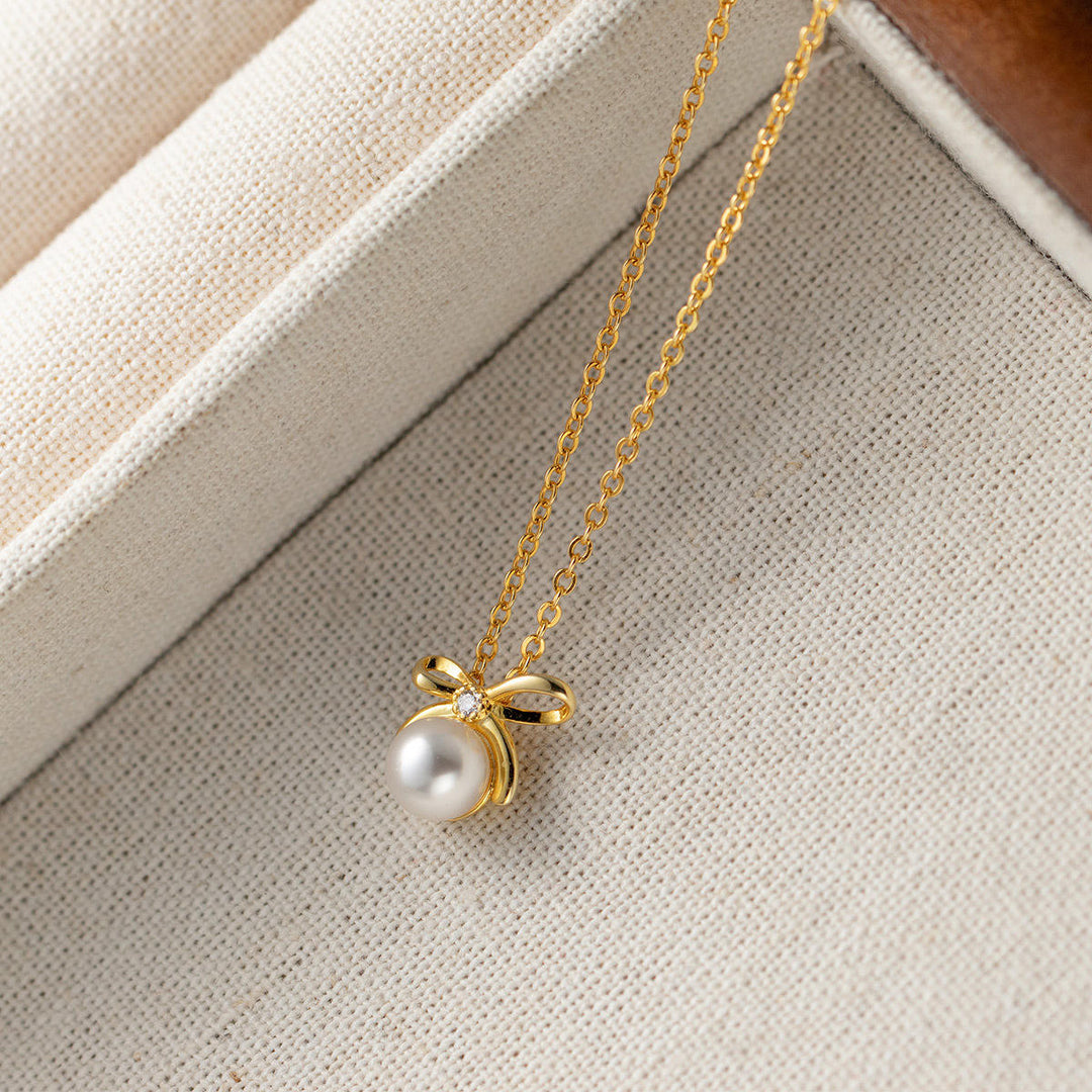 Floral Gemstone Pendant Necklace