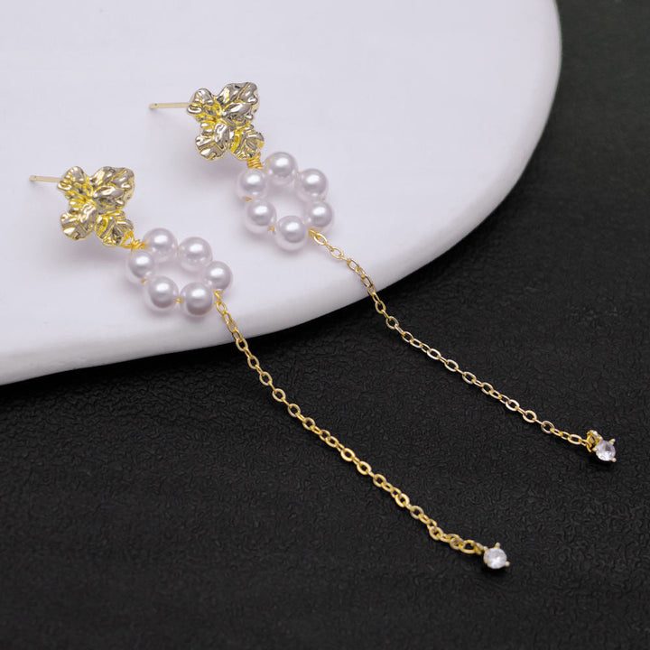Glittering Gem Blossom Earrings