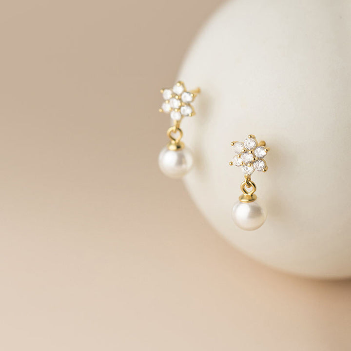 Blossom Gemstone Stud Earrings