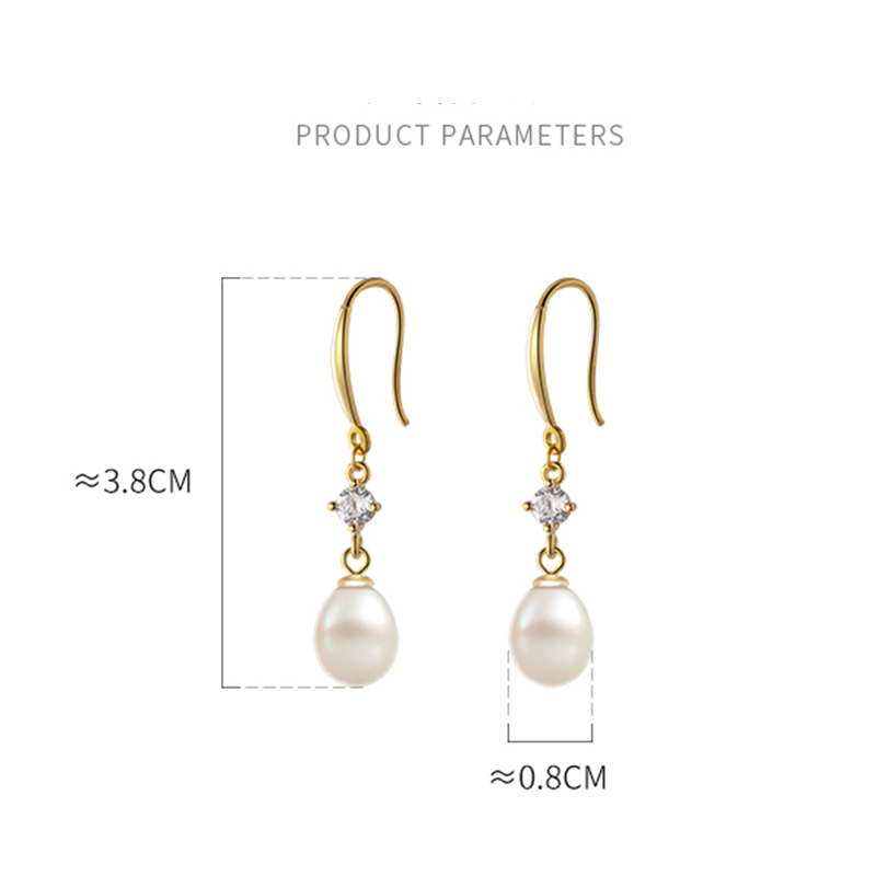 Classical Pearl Diamond Stud Earrings