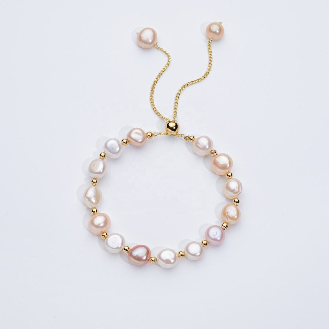 Elegant River Pearl Bracelet