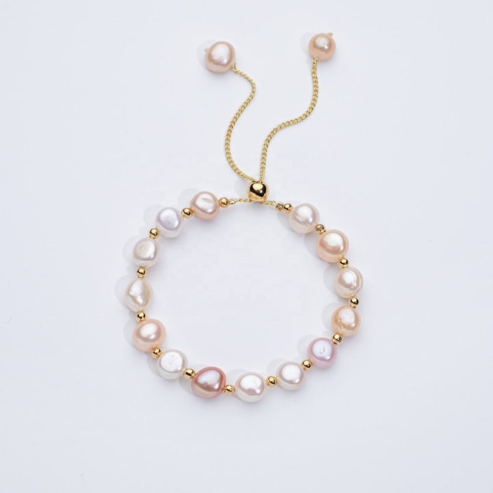 Elegant River Pearl Bracelet