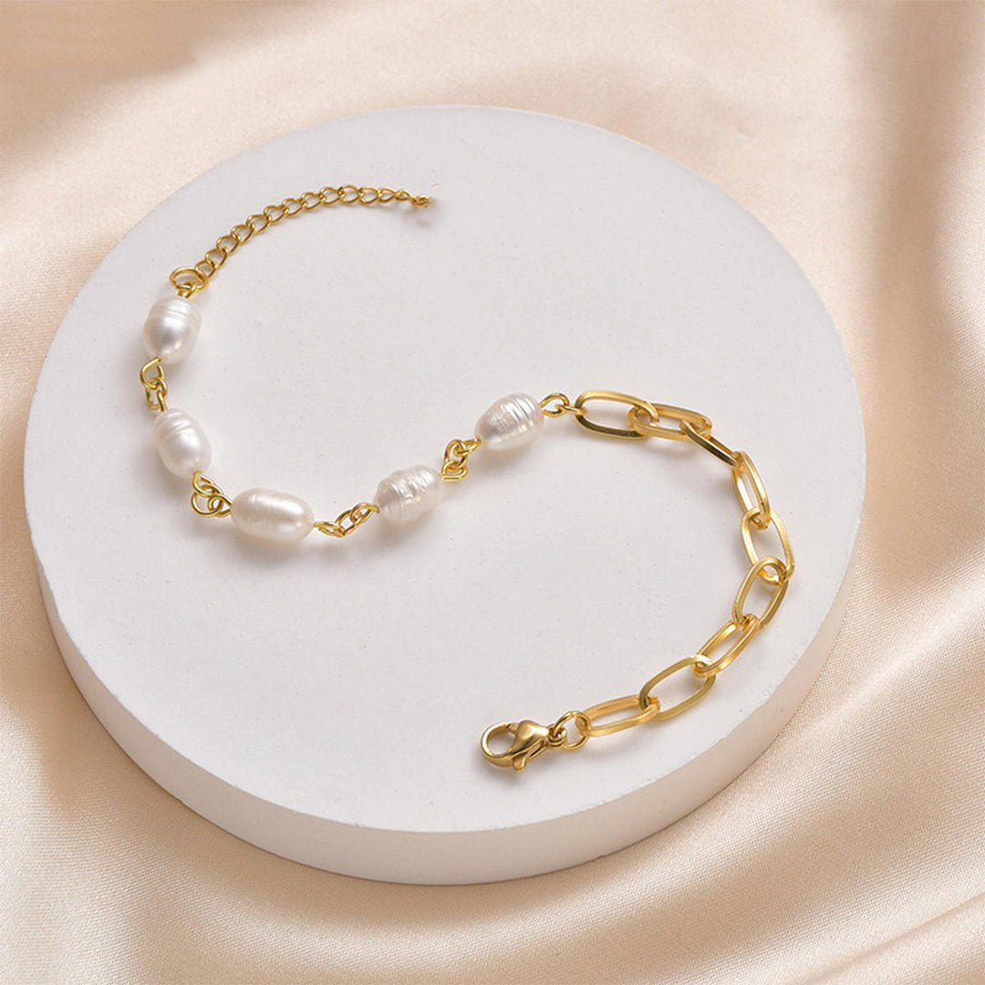 Classic Shell Paperclip Bracelet