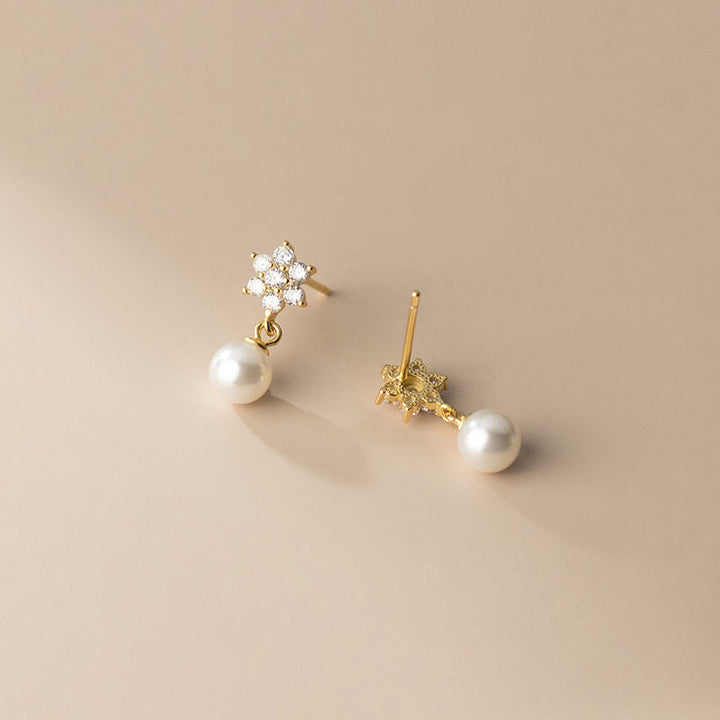 Blossom Gemstone Stud Earrings
