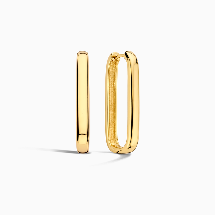 Bold Circle Hoops | Rose Gold