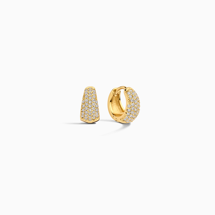 Clara Mini Hoops | Gold