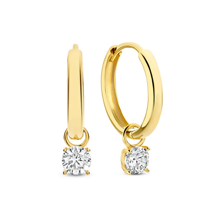 Éclat de Nuit Stone Earrings Set | Gold