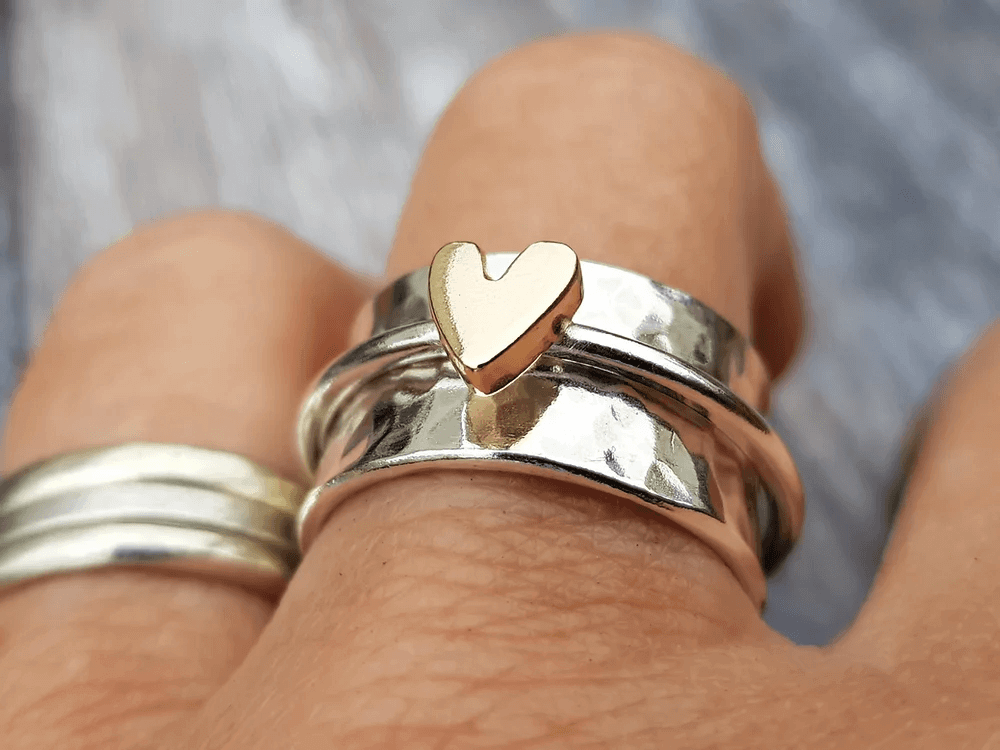 Radiant Star Silver Ring