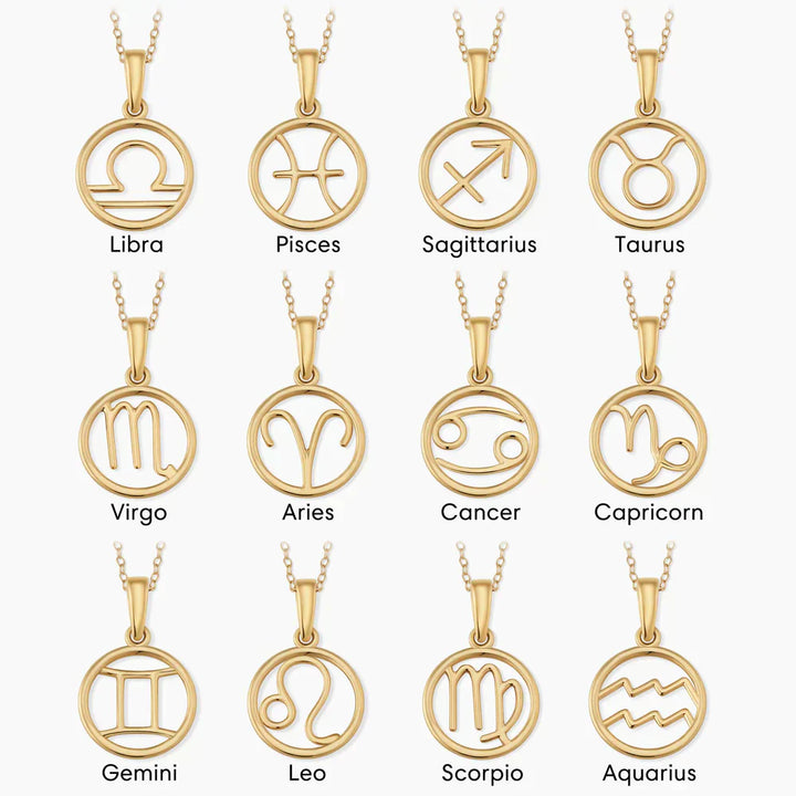Astrological symbol pendant | Silver