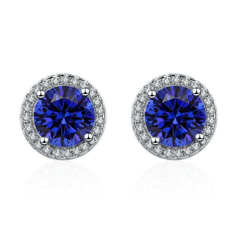 Amara Celestine Earrings | White Gold