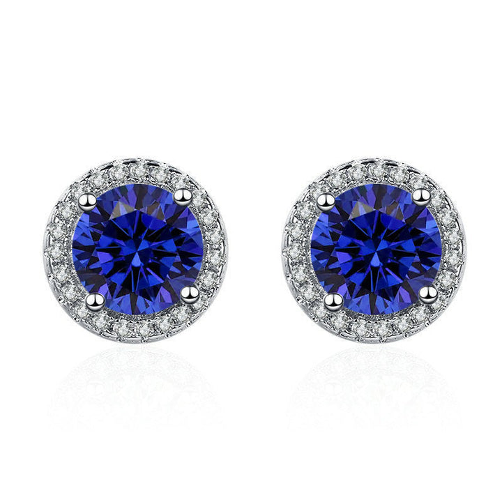 Amara Celestine Earrings | White Gold