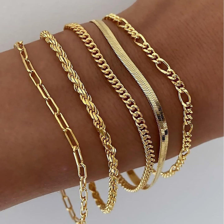 Jasper Lane Bracelet Set | Silver