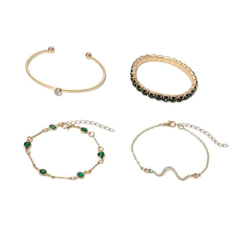 Elara Voss Bracelet Set | Rose Gold