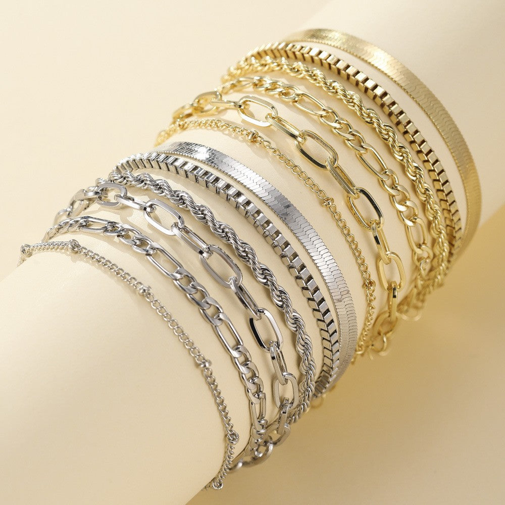 Jasper Lane Bracelet Set | Silver