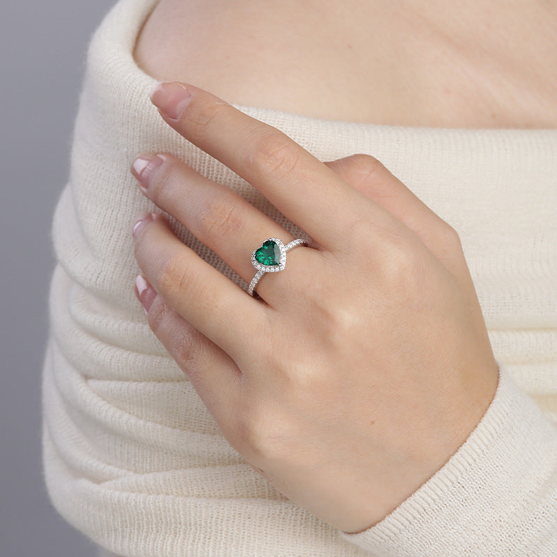 Elara Lysandra Ring | White Gold