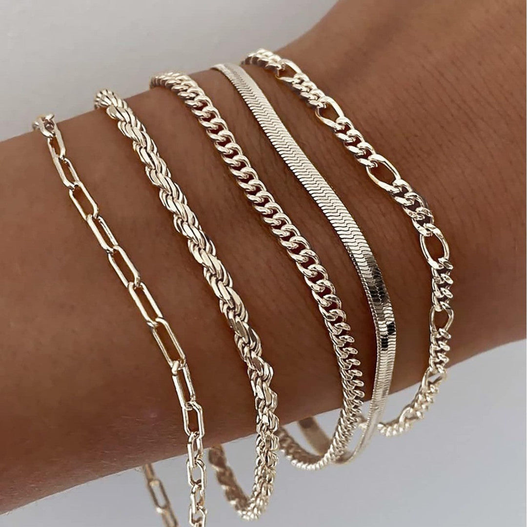Jasper Lane Bracelet Set | Silver