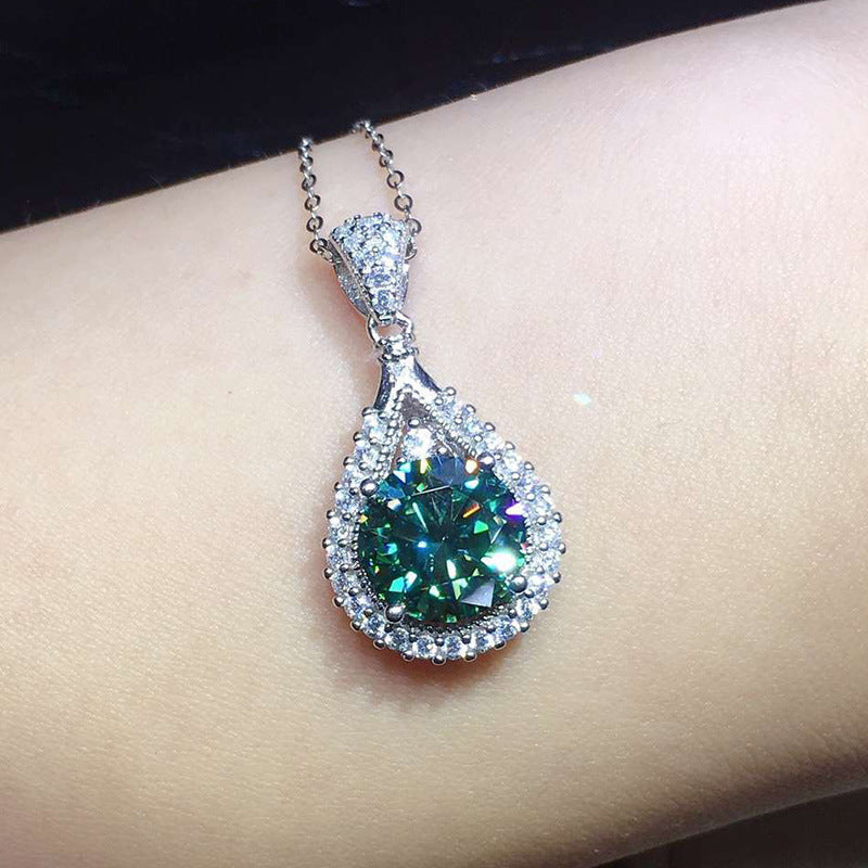 Celestia Lune Necklace | White Gold